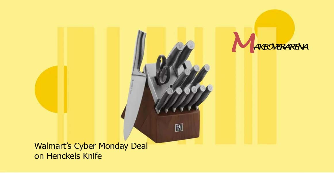 Walmart’s Cyber Monday Deal on Henckels Knife