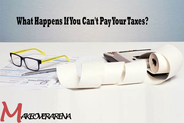 What Happens If You Can't Pay Your Taxes?