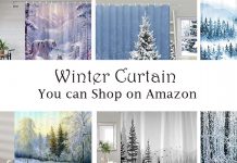 Winter Curtain you can Shop on Amazon