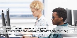 World Trade Organization (WTO) Essay Award for Young Economists 2024 (CHF 5,000)