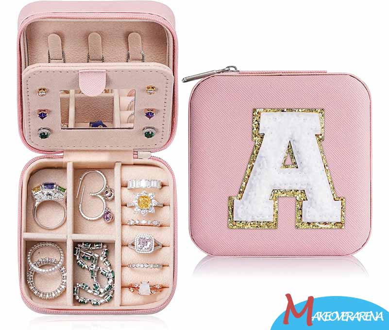 Parima Valentine's Day Gifts for Her - Trendy Travel Jewelry Case