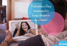 Valentine’s Day messages for long-distance boyfriend