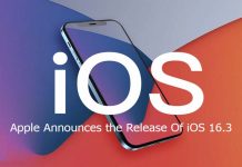 Apple Announces the Release Of iOS 16.3